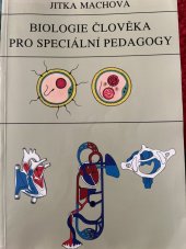 kniha Biologie člověka pro speciální pedagogy, Karolinum  1994