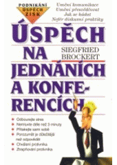 kniha Úspěch na jednáních a konferencích, Ivo Železný 1996