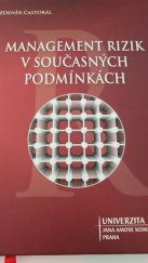 kniha Management rizik v současných podmínkách, Univerzita Jana Amose Komenského 2017