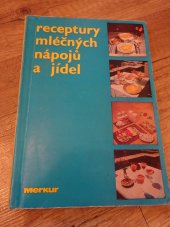 kniha Receptury mléčných nápojů a jídel, Merkur 1971