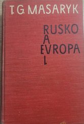 kniha Rusko a Evropa studie o duchovních proudech v Rusku; díl 1, Jan Laichter 1931