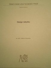 kniha Design nábytku, ČVUT, Fakulta architektury 2001