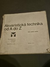 kniha akvaristická technika od A do Z, SNTL 1976