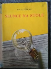 kniha Slunce na stole Vývoj osvětlování, SNDK 1951