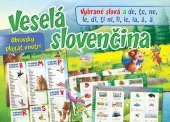 kniha Veselá slovenčina Vybrané slová, Obrovský plagát vnútri, Foni book 2020