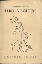 kniha Jaro, s Bohem básně, verše a říkánky, Melantrich 1937