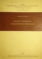 kniha Mluva studentů Východního Těšínska, SPN 1965