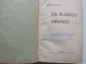 kniha Za ruskou hranicí, E. Beaufort 1906