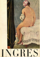 kniha Jean-Dominique Ingres [obr. monografie], SNKLU 1963