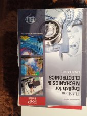 kniha Flash on English fór Mechanická And Electronics, eli 2016