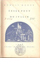 kniha Česká pout do Italie, Sfinx, Bohumil Janda 1926