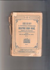 kniha Obsahy z československé beletrie doby nové Díl IV, - [Od dekadence po naše dny] - příručka pro knihovníky veřejných knihoven a rukověť pro přehled školské četby., Jindřich Bačkovský 1928
