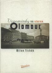 kniha Vzpomínky na starou Olomouc, Votobia 1997