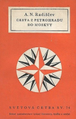 kniha Cesta z Petrohradu do Moskvy, SNKLHU  1954