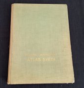kniha Politicko-hospodářský atlas světa, Orbis 1956