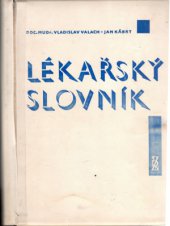 kniha Lékařský slovník, SZdN 1962