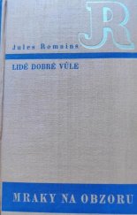 kniha Lidé dobré vůle IX. - Mraky na obzoru - [Les Hommes de bonne volonté., Fr. Borový 1938
