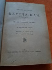 kniha Kaffra-Kan [Všemocný] : velký filmový román, Miloslav Nebeský 1926
