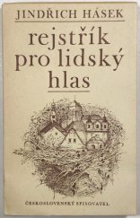 kniha Rejstřík pro lidský hlas [sbírka básní], Československý spisovatel 1985