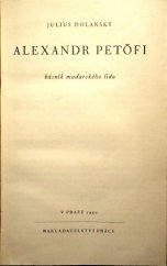 kniha Alexandr Petőfi, básník maďarského lidu, Práce 1950