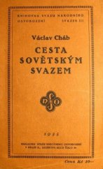 kniha Cesta sovětským Svazem, Svaz národního osvobození 1935