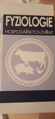 kniha Fyziologie hospodářských zvířat, Mendelova zemědělská a lesnická univerzita 2003