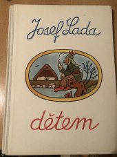 kniha Josef Lada dětem pro předškolní věk, SNDK 1956