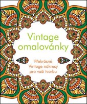 kniha Vintage omalovánky Překrásné Vintage nákresy pro vaší tvorbu, Omega 2015