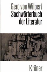 kniha Sachwörterbuch der Literatur, Alfred Kröner Verlag 1969