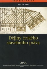 kniha Dějiny českého stavebního práva, ABF - Arch 2007