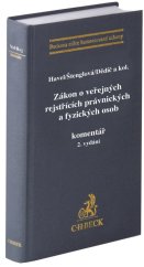 kniha Zákon o veřejných rejstřících právnických a fyzických osob, C.H.Beck 2025