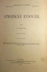 kniha Strojnické rýsování, František Řivnáč 1926