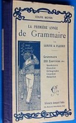 kniha  La première anée de Grammaire COURS MOYEN, Libraire Armand Colin 1930