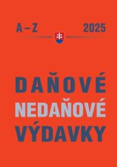 kniha Daňové a nedaňové výdavky 2025, Poradca 2025