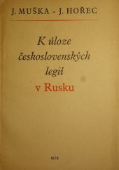 kniha K úloze československých legií v Rusku, Mír 1953