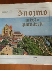 kniha Znojmo, město památek [Fot. publ., Blok 1974