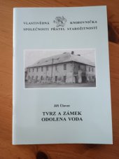 kniha Tvrz a zámek Odolena Voda, Společnost přátel starožitností 1998