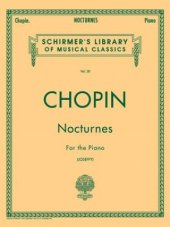 kniha Chopin  Nocturnes for the Piano, G. Schirmer's  1967