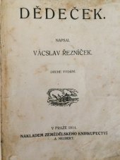 kniha Dědeček, Alois Neubert 1914
