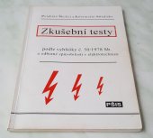 kniha Zkušební testy podle vyhlášky č. 50/1978 Sb. o odborné způsobilosti v elektrotechnice, PŠIS 1996