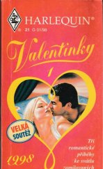 kniha Valentinky 1 tři romantické příběhy ke svátku zamilovaných, Harlequin 1998