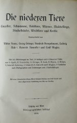 kniha Brehms Tierleben Allgemeine Kunde des Tierreichs, Bibliographischen Institud  1918