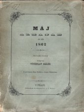 kniha Máj Ročník čtvrtý almanah na rok 1862., I.L. Kober 