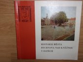 kniha Historie města Rychnova nad Kněžnou v datech Rychnov n. Kn. 1488-1988 : 500 let/, Městský národní výbor v Rychnově nad Kněžnou 1988