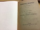 kniha Kantova kritika čistého rozumu, Česká akademie věd a umění 1930