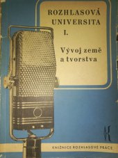 kniha Vývoj země a tvorstva, Knižnice Rozhlasové práce 1948