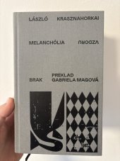 kniha Melanchólia vzdoru, Brak 2020