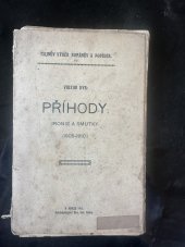 kniha Příhody ironie a smutky [1905-1910], Dr. Ant. Hajn 1911