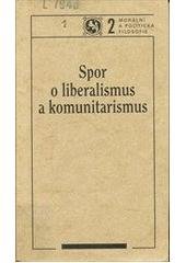 kniha Spor o liberalismus a komunitarismus, Filosofia 1996