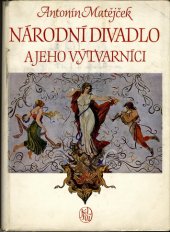 kniha Národní divadlo a jeho výtvarníci, SNKLHU  1954